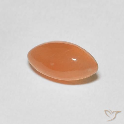 Pierre de lune Pourpre rougeâtre léger naturelle Marquise, 1.12 ct, Translucide