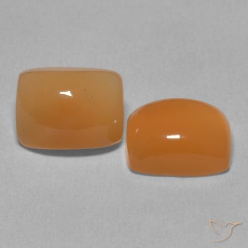 Shop natural 5.14ct Orange rougeâtre Pierre de lune gems, Coussin, from Inde at GemSelect. In stock, global shipping!