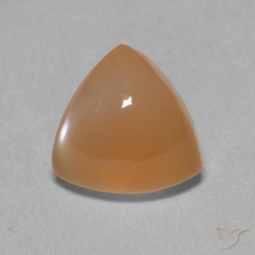 1.81ct Naturel Orange moyen Pierre de lune, Trillion, Translucide