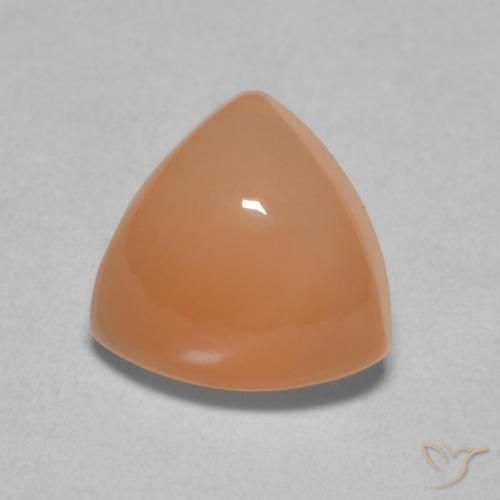 1.81ct Naturel Pourpre rougeâtre léger Pierre de lune, Trillion, Translucide