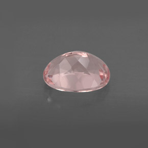Morganite Rose clair naturelle Coupe ovale, 1.70 ct, VVS
