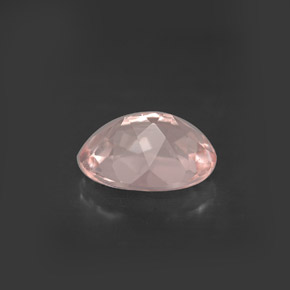 Morganite rose naturelle coupe ovale, 1,52 ct, VVS-VS
