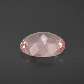 Morganite rose naturelle coupe ovale, 1,86 ct, VS