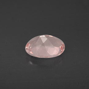 Morganite rose naturelle coupe ovale, 1,52 ct, VVS