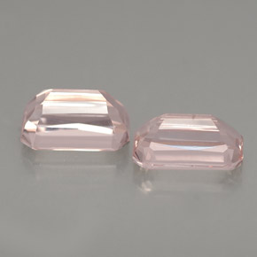 Achetez naturel ct rose morganite gems, taille émeraude, en provenance afghanistan chez gemselect. en stock, livraison internationale!