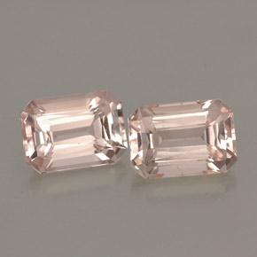 Achetez naturel ct rose morganite gems, taille émeraude, en provenance afghanistan chez gemselect. en stock, livraison internationale!