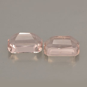 Achetez naturel ct rose morganite gems, taille émeraude, en provenance afghanistan chez gemselect. en stock, livraison internationale!