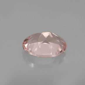 Morganite rose naturelle coupe ovale, 1,12 ct, VVS