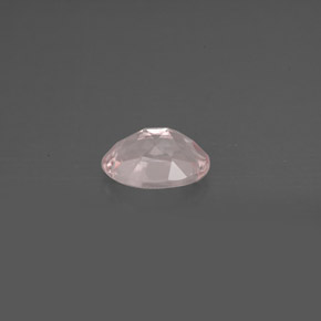 Morganite rose naturelle coupe ovale, 0,76 ct, VVS