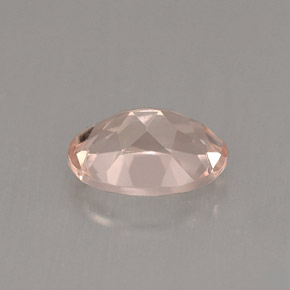 Morganite rose naturelle coupe ovale, 0,71 ct, VVS-VS