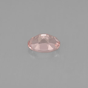 Morganite rose naturelle coupe ovale, 0,73 ct, VVS-VS