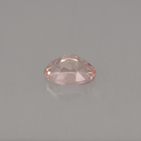 Morganite rose naturelle coupe ovale, 0,76 ct, VVS-VS