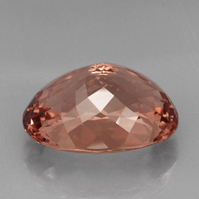 Morganite rose naturelle coupe ovale, 40,85 ct, VVS