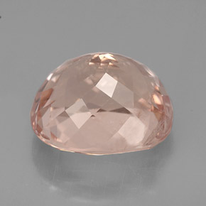 Morganite rose naturelle coupe coussin, 7,50 ct, VS-SI