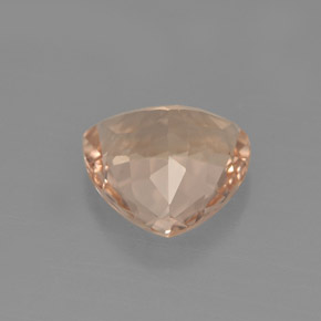 Morganite rose naturelle trillion, 1,94 ct, VS