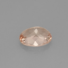 Morganite Rose clair naturelle Coupe ovale, 1.59 ct, VVS-VS