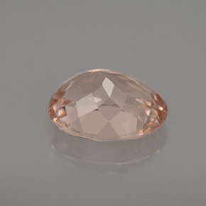 Morganite rose naturelle coupe ovale, 2,29 ct, VVS-VS