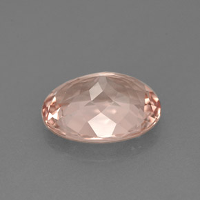 Morganite rose naturelle coupe ovale, 1,94 ct, VVS