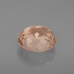 Morganite rose naturelle coupe ovale, 2,64 ct, VVS-VS