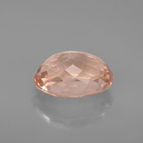Morganite rose naturelle coupe ovale, 2,30 ct, VVS-VS