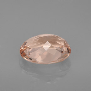 Morganite Saumon naturelle Coupe ovale, 2.41 ct, VVS-VS