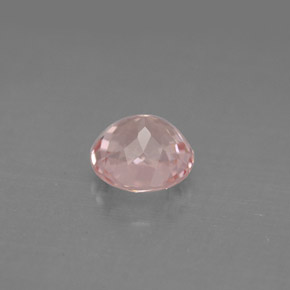 Morganite Rose clair naturelle Coupe roude, 1.27 ct, VS