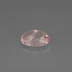 Morganite Rose clair naturelle Coupe ovale, 1.14 ct, VS