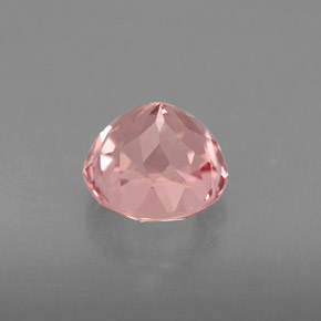 Morganite rose naturelle coupe roude, 1,54 ct, VVS-VS