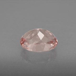 Morganite rose naturelle coupe ovale, 1,86 ct, VS