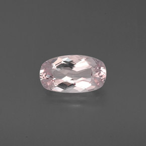 Morganite rose naturelle coupe coussin, 1,09 ct, VVS-VS