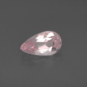 Morganite rose naturelle en forme de poire, 1,25 ct, VVS-VS