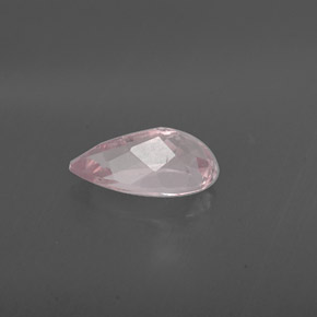 Morganite rose naturelle en forme de poire, 1,25 ct, VVS-VS
