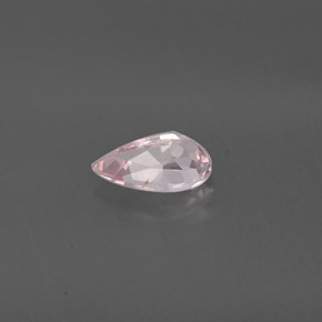 Morganite rose naturelle en forme de poire, 0,73 ct, VVS-VS