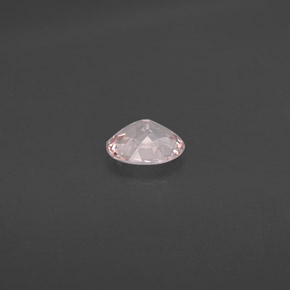 Morganite rose naturelle coupe ovale, 1,12 ct, VVS