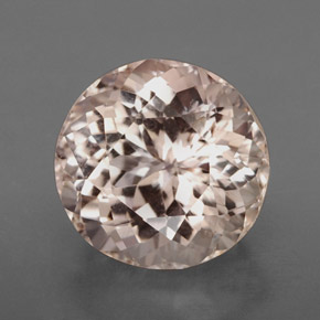 Morganite rose naturelle coupe ovale, 6,79 ct, VVS-VS
