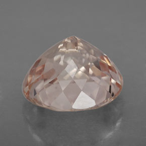 Morganite rose naturelle coupe ovale, 6,79 ct, VVS-VS