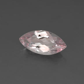 Morganite rose naturelle marquise, 0,96 ct, VVS-VS