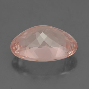 Morganite rose naturelle coupe ovale, 4,49 ct, VS
