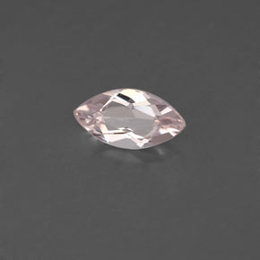 Morganite Rose clair naturelle Marquise, 0.43 ct, VVS-VS