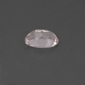 Morganite rose naturelle coupe ovale, 0,73 ct, VVS-VS