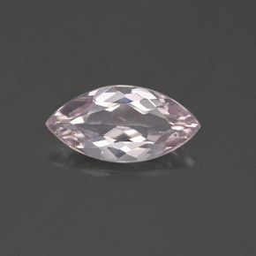 Morganite Rose clair naturelle Marquise, 0.85 ct, VVS-VS