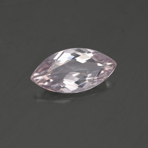 Morganite Rose clair naturelle Marquise, 0.85 ct, VVS-VS