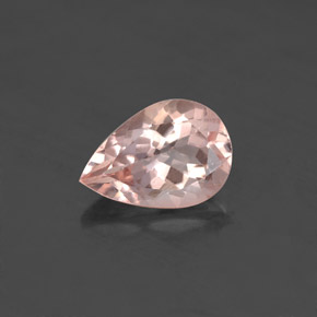 Morganite rose naturelle en forme de poire, 1,80 ct, VS-SI