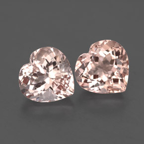 Achetez naturel ct rose morganite gems, forme de coeur, en provenance afghanistan chez gemselect. en stock, livraison internationale!
