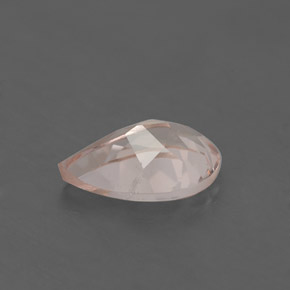 Morganite rose naturelle en forme de poire, 1,15 ct, VS-SI