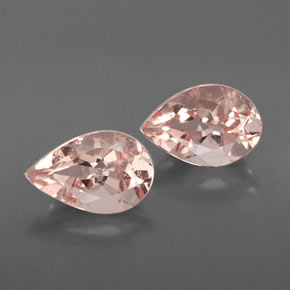 Achetez naturel ct rose morganite gems, en forme de poire, en provenance afghanistan chez gemselect. en stock, livraison internationale!