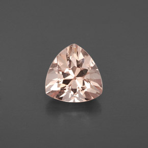 Morganite rose naturelle trillion, 1,63 ct, VS