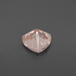 Morganite rose naturelle trillion, 1,63 ct, VS