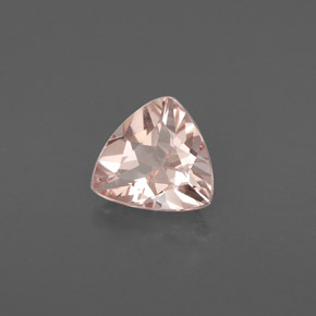 Morganite Rose clair naturelle Trillion, 1.30 ct, VVS-VS