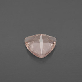 Morganite Rose clair naturelle Trillion, 1.30 ct, VVS-VS